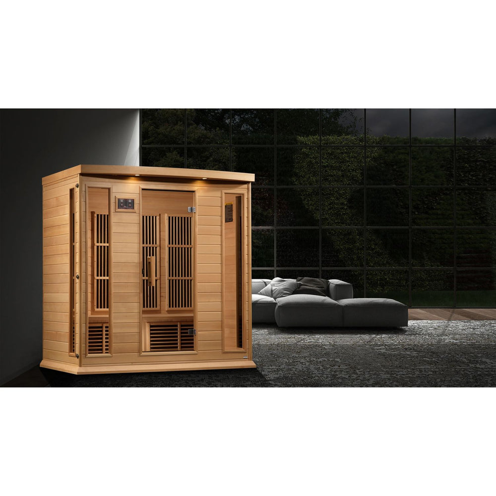 Golden Designs Maxxus 4-Person Low EMF FAR Infrared Sauna, a Saunas by Golden Designs (SCS) available at Dansons Medical