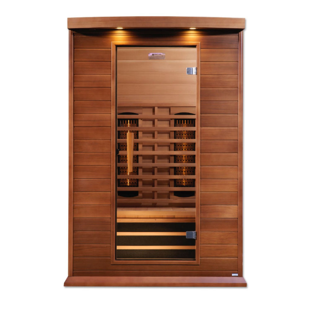 Golden Designs Maxxus 2-Person Full Spectrum Near Zero EMF FAR Infrared Sauna, a Saunas by Golden Designs (SCS) available at Dansons Medical