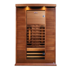 Golden Designs Maxxus 2-Person Full Spectrum Near Zero EMF FAR Infrared Sauna, a Saunas by Golden Designs (SCS) available at Dansons Medical