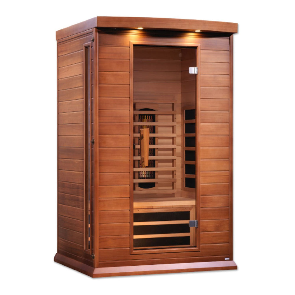 Golden Designs Maxxus 2-Person Full Spectrum Near Zero EMF FAR Infrared Sauna, a Saunas by Golden Designs (SCS) available at Dansons Medical