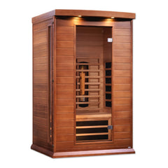 Golden Designs Maxxus 2-Person Full Spectrum Near Zero EMF FAR Infrared Sauna, a Saunas by Golden Designs (SCS) available at Dansons Medical