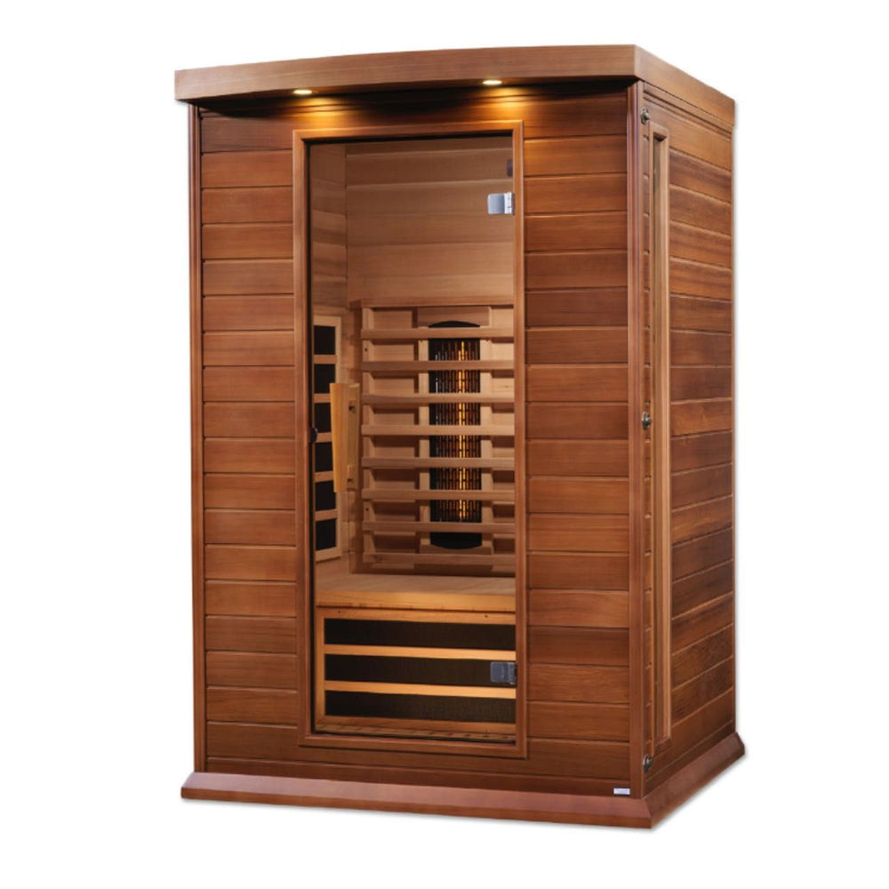 Golden Designs Maxxus 2-Person Full Spectrum Near Zero EMF FAR Infrared Sauna, a Saunas by Golden Designs (SCS) available at Dansons Medical