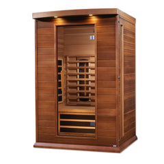 Golden Designs Maxxus 2-Person Full Spectrum Near Zero EMF FAR Infrared Sauna, a Saunas by Golden Designs (SCS) available at Dansons Medical