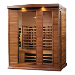 Golden Designs Maxxus 3-Person Full Spectrum Near Zero EMF FAR Infrared Sauna, a Saunas by Golden Designs (SCS) available at Dansons Medical