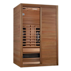 Golden Designs Maxxus S-Line 2-Person Full Spectrum Near Zero EMF FAR Infrared Sauna, a Saunas by Golden Designs (SCS) available at Dansons Medical