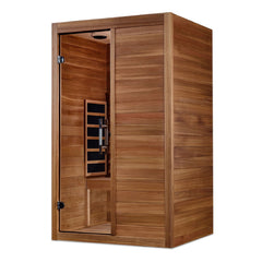 Golden Designs Maxxus S-Line 2-Person Full Spectrum Near Zero EMF FAR Infrared Sauna, a Saunas by Golden Designs (SCS) available at Dansons Medical