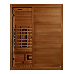 Golden Designs Maxxus S-Line 3-Person Full Spectrum Near Zero EMF FAR Infrared Sauna, a Saunas by Golden Designs (SCS) available at Dansons Medical