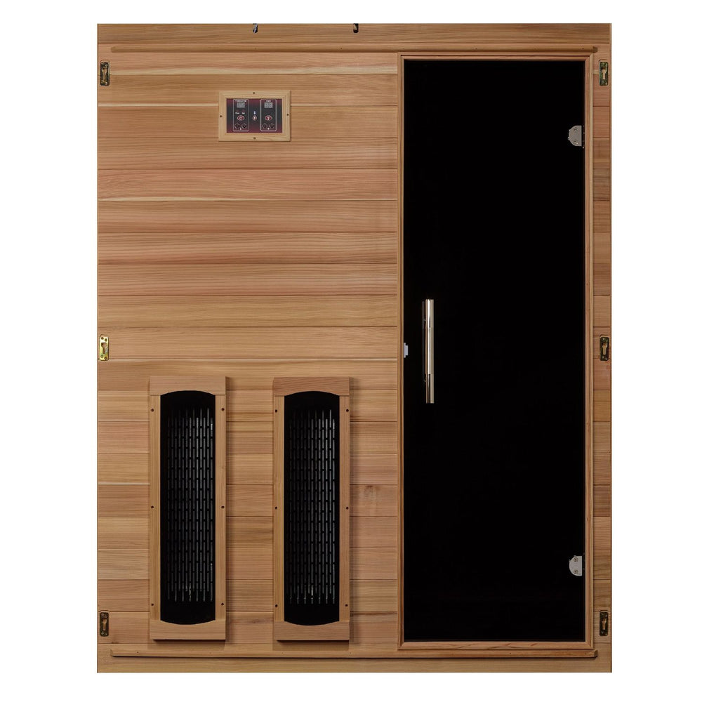 Golden Designs Maxxus S-Line 3-Person Full Spectrum Near Zero EMF FAR Infrared Sauna, a Saunas by Golden Designs (SCS) available at Dansons Medical