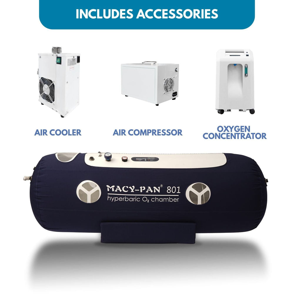 Macy Pan ST801 Soft Lying Hyperbaric Chamber - sold by Dansons Medical - Oxygen Systems manufactured by Macy Pan