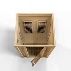 Golden Designs Maxxus Seattle 2-Person Low EMF FAR Infrared Sauna - sold by Dansons Medical - Saunas manufactured by Golden Designs (SCS)