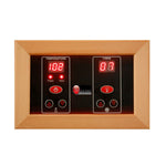 Golden Designs Maxxus Seattle 2-Person Low EMF FAR Infrared Sauna - sold by Dansons Medical - Saunas manufactured by Golden Designs (SCS)