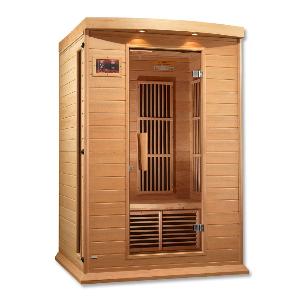 Golden Designs Maxxus Toulose 2-Person Low EMF FAR Infrared Sauna - sold by Dansons Medical - Saunas manufactured by Golden Designs (SCS)