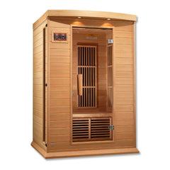 Golden Designs Maxxus Toulose 2-Person Low EMF FAR Infrared Sauna - sold by Dansons Medical - Saunas manufactured by Golden Designs (SCS)