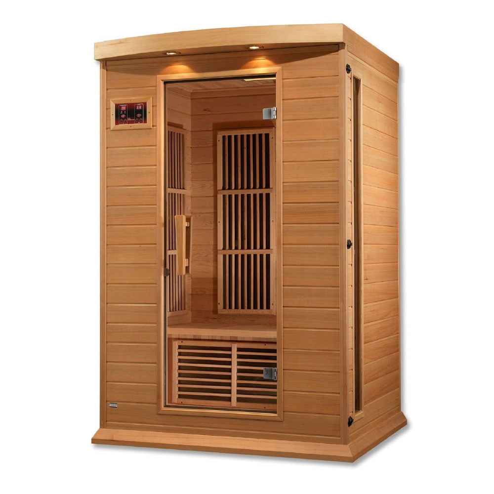 Golden Designs Maxxus Toulose 2-Person Low EMF FAR Infrared Sauna - sold by Dansons Medical - Saunas manufactured by Golden Designs (SCS)