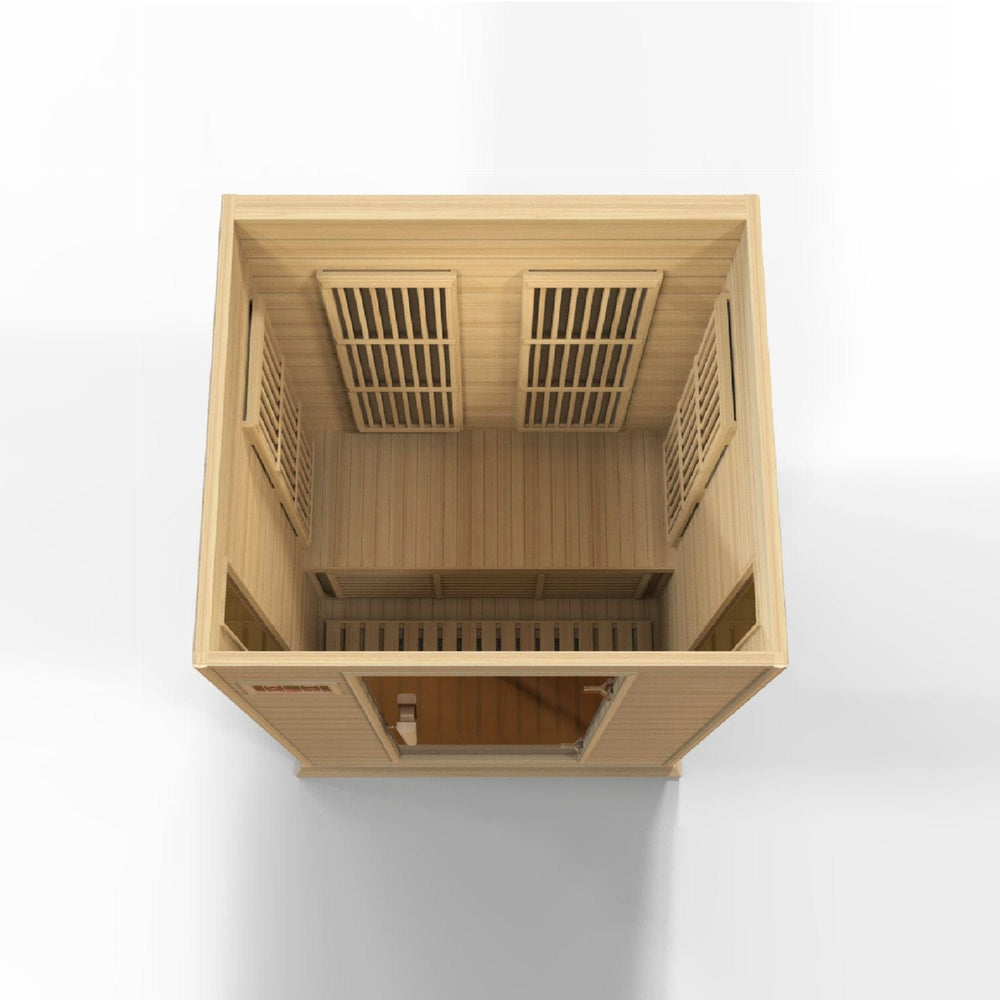 Golden Designs Maxxus Toulose 2-Person Low EMF FAR Infrared Sauna - sold by Dansons Medical - Saunas manufactured by Golden Designs (SCS)