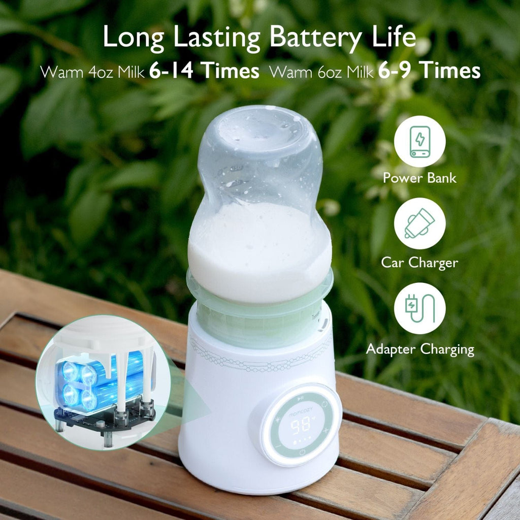 Momcozy Cordless Portable Baby Bottle Warmer - sold by Dansons Medical - Bottle & Breastfeeding manufactured by Momcozy (MM)