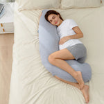 Momcozy J Shaped Maternity Body Pillow - sold by Dansons Medical - Support & Comfort manufactured by Momcozy (MM)
