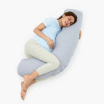 Momcozy J Shaped Maternity Body Pillow - sold by Dansons Medical - Support & Comfort manufactured by Momcozy (MM)