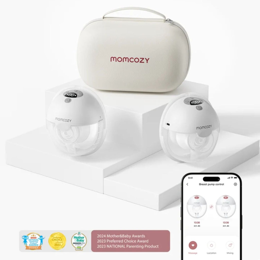 Momcozy M5 Smart Wearable Breast Pump