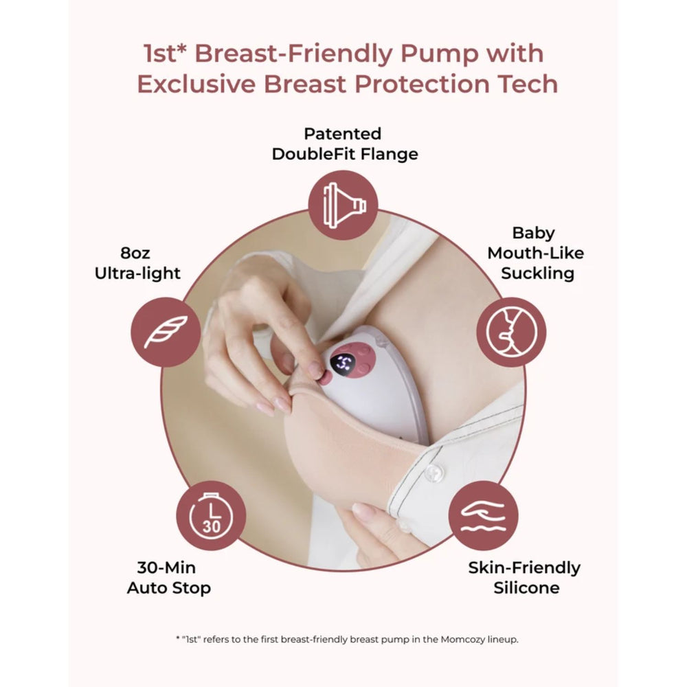 Momcozy M5 Smart Wearable Breast Pump