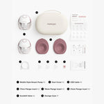 Momcozy M6 Mobile Style Hands-free Breast Pump - sold by Dansons Medical - Breast Pumps manufactured by Momcozy (MM)