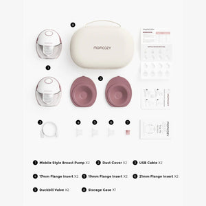 Momcozy M6 Mobile Style Hands-free Breast Pump - sold by Dansons Medical - Breast Pumps manufactured by Momcozy (MM)