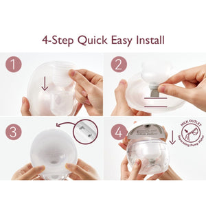 Momcozy M6 Mobile Style Hands-free Breast Pump - sold by Dansons Medical - Breast Pumps manufactured by Momcozy (MM)