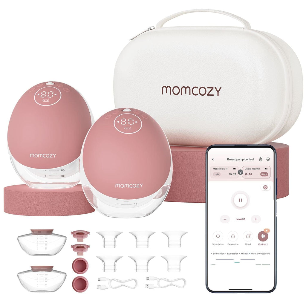 Momcozy M9 Mobile Flow Hands-free Breast Pump - sold by Dansons Medical - Breast Pumps manufactured by Momcozy (MM)