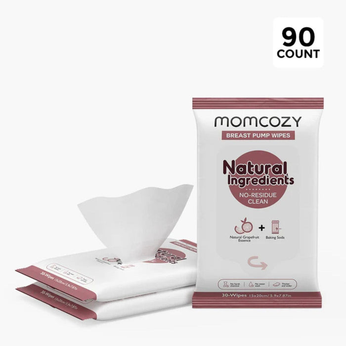 Momcozy Natural Breast Pump Wipes