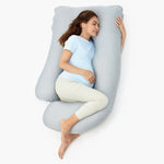 Momcozy U Shaped Cooling Fabric Pregnancy Pillow - sold by Dansons Medical - Support & Comfort manufactured by Momcozy (MM)