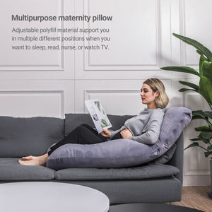Momcozy U Shaped Maternity Body Pillow - sold by Dansons Medical - Support & Comfort manufactured by Momcozy (MM)