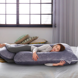 Momcozy U Shaped Maternity Body Pillow - sold by Dansons Medical - Support & Comfort manufactured by Momcozy (MM)