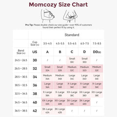Momcozy Ultra Soft Seamless Nursing Bra