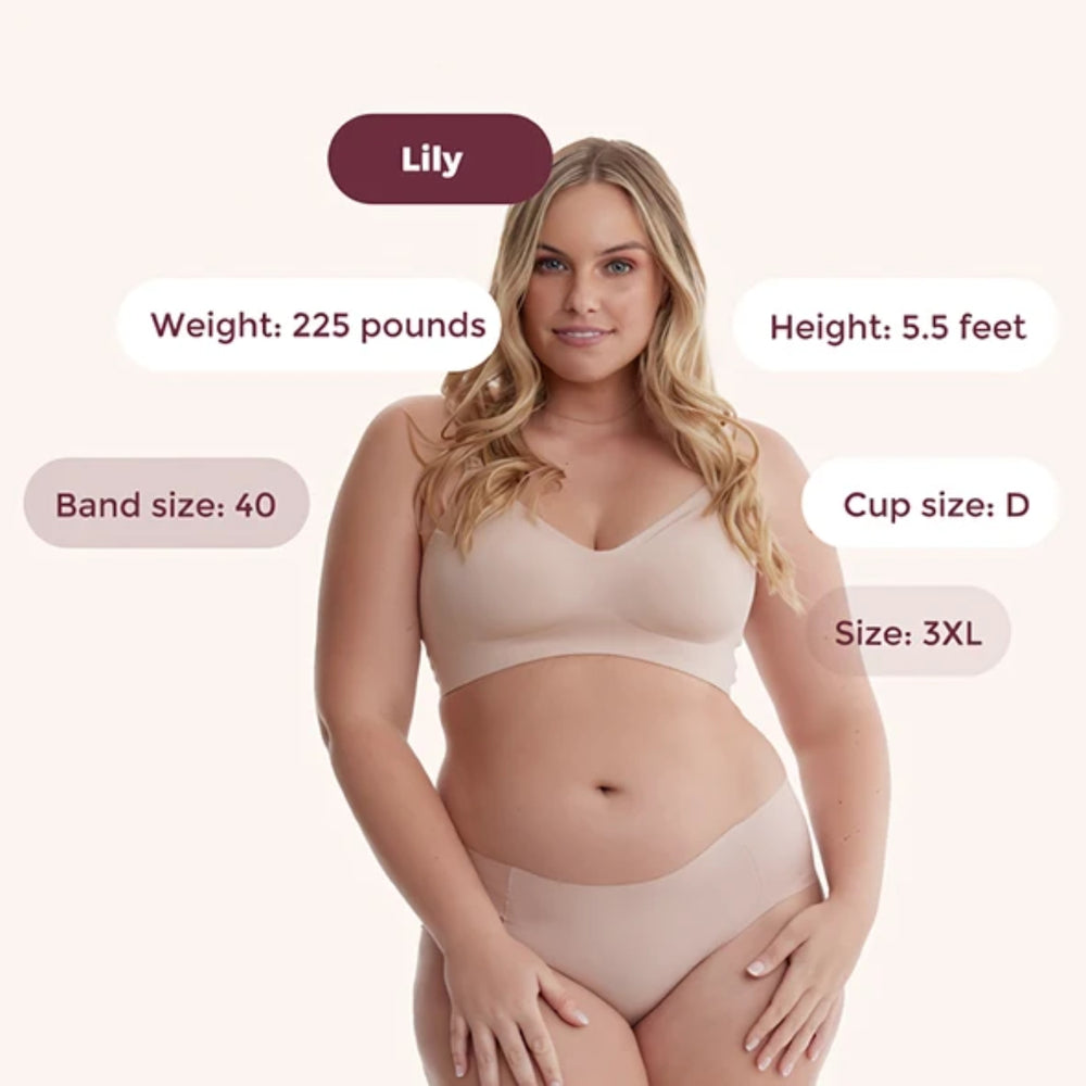 Momcozy Ultra Soft Seamless Nursing Bra