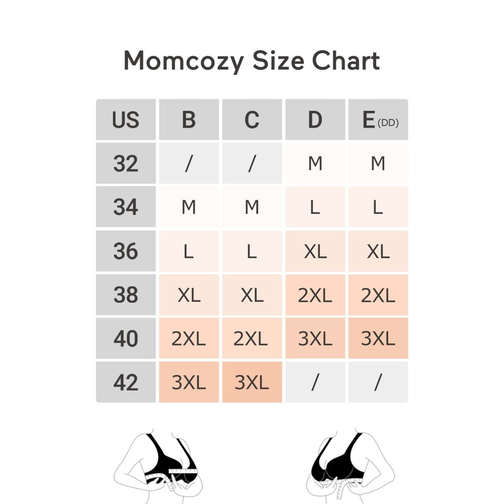 Momcozy Ultra Soft & Omni Maternity Nursing Bra - sold by Dansons Medical - Bras manufactured by Momcozy (MM)