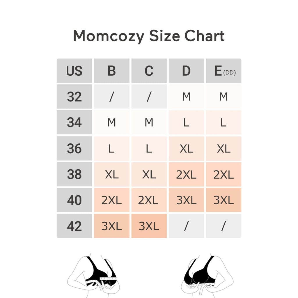 Momcozy Ultra Soft & Omni Maternity Nursing Bra - sold by Dansons Medical - Bras manufactured by Momcozy (MM)