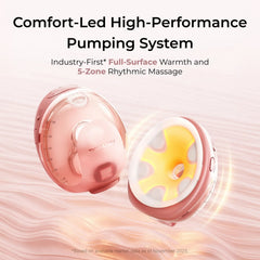 Momcozy Wellness 1 Warm-Massage Wearable Breast Pump
