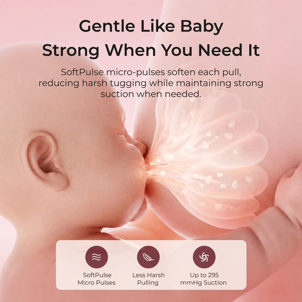Momcozy Wellness 1 Warm-Massage Wearable Breast Pump