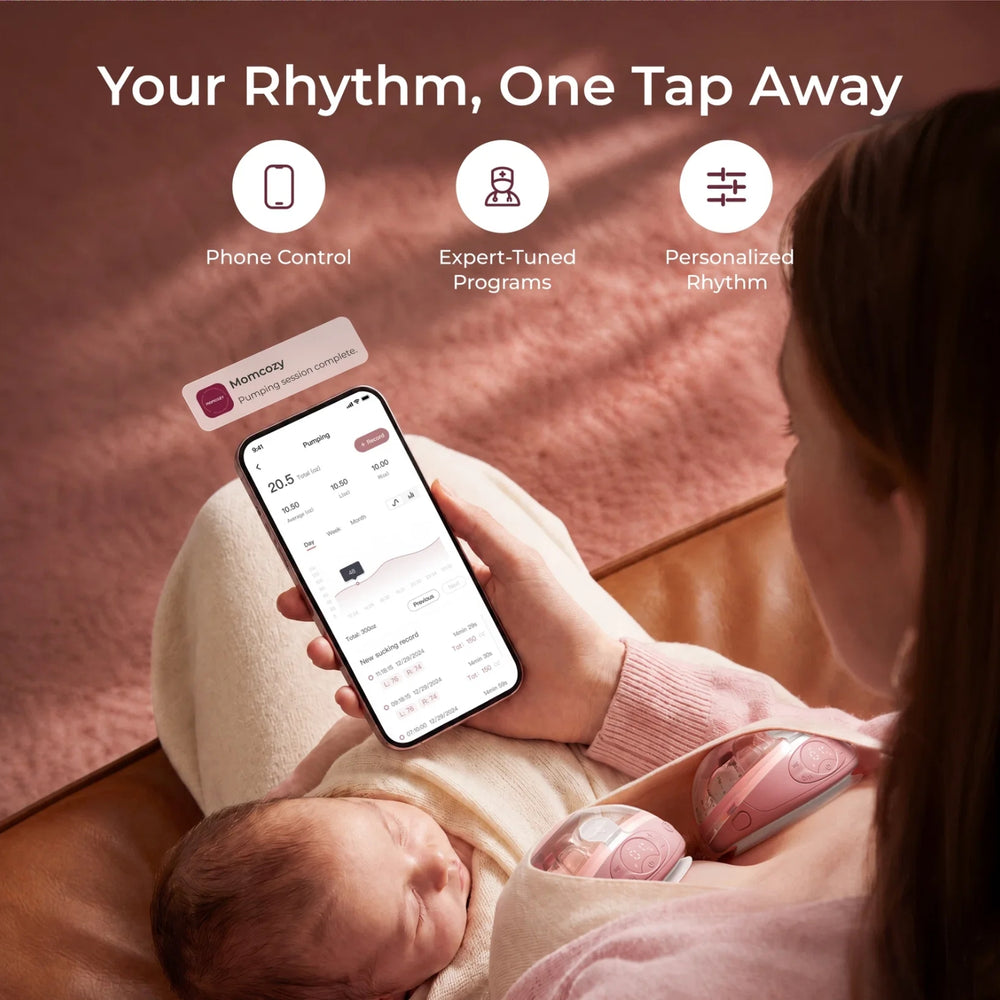 Momcozy Wellness 1 Warm-Massage Wearable Breast Pump