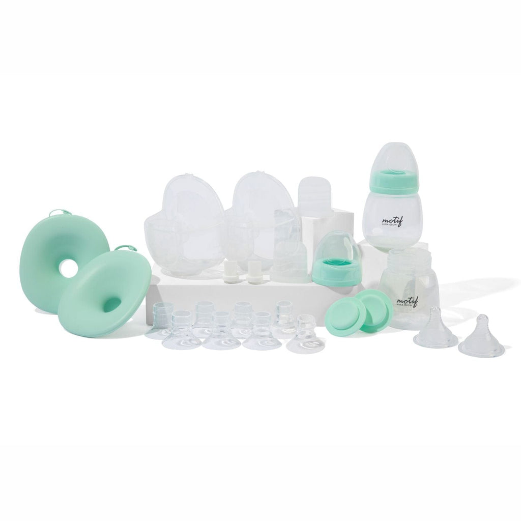 Motif Aura Glow Breast Pump Resupply Kit - sold by Dansons Medical - Breast Pump Parts & Accessories manufactured by Motif Medical (MM)