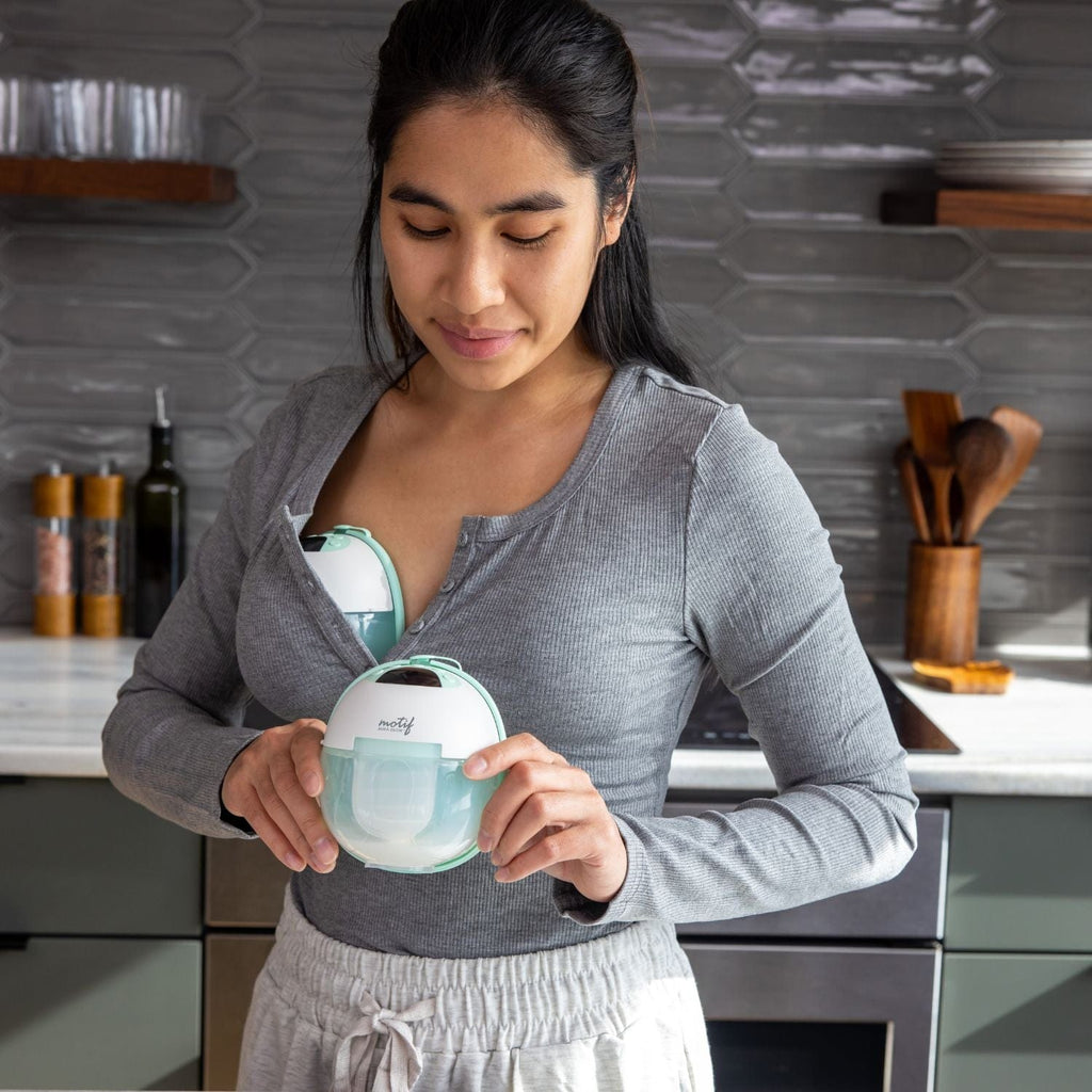 Motif Aura Glow Wearable Breast Pump - sold by Dansons Medical - Breast Pumps manufactured by Motif Medical (MM)