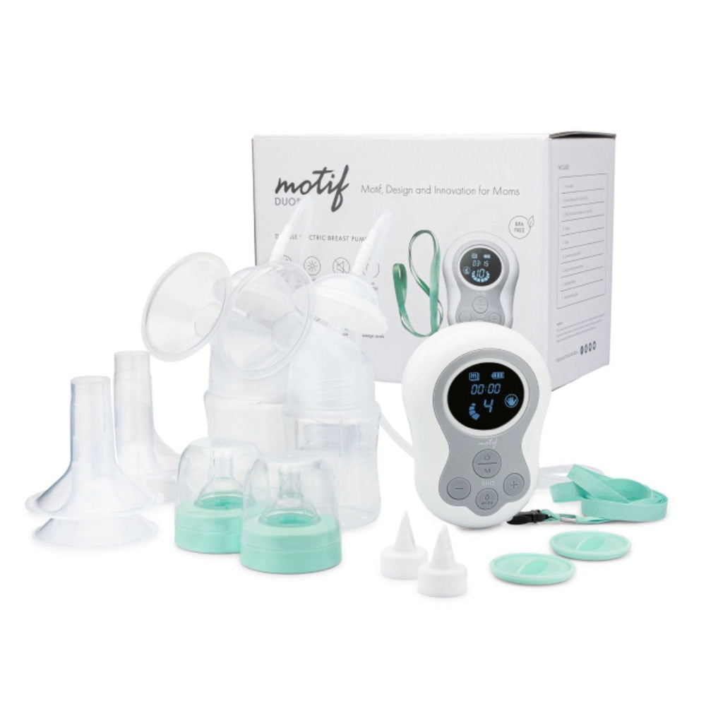 Motif Duo Double Electric Breast Pump - sold by Dansons Medical - Breast Pumps manufactured by Motif Medical (MM)