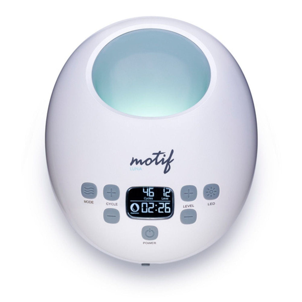 Motif Luna Double Electric Breast Pump - sold by Dansons Medical - Breast Pumps manufactured by Motif Medical (MM)