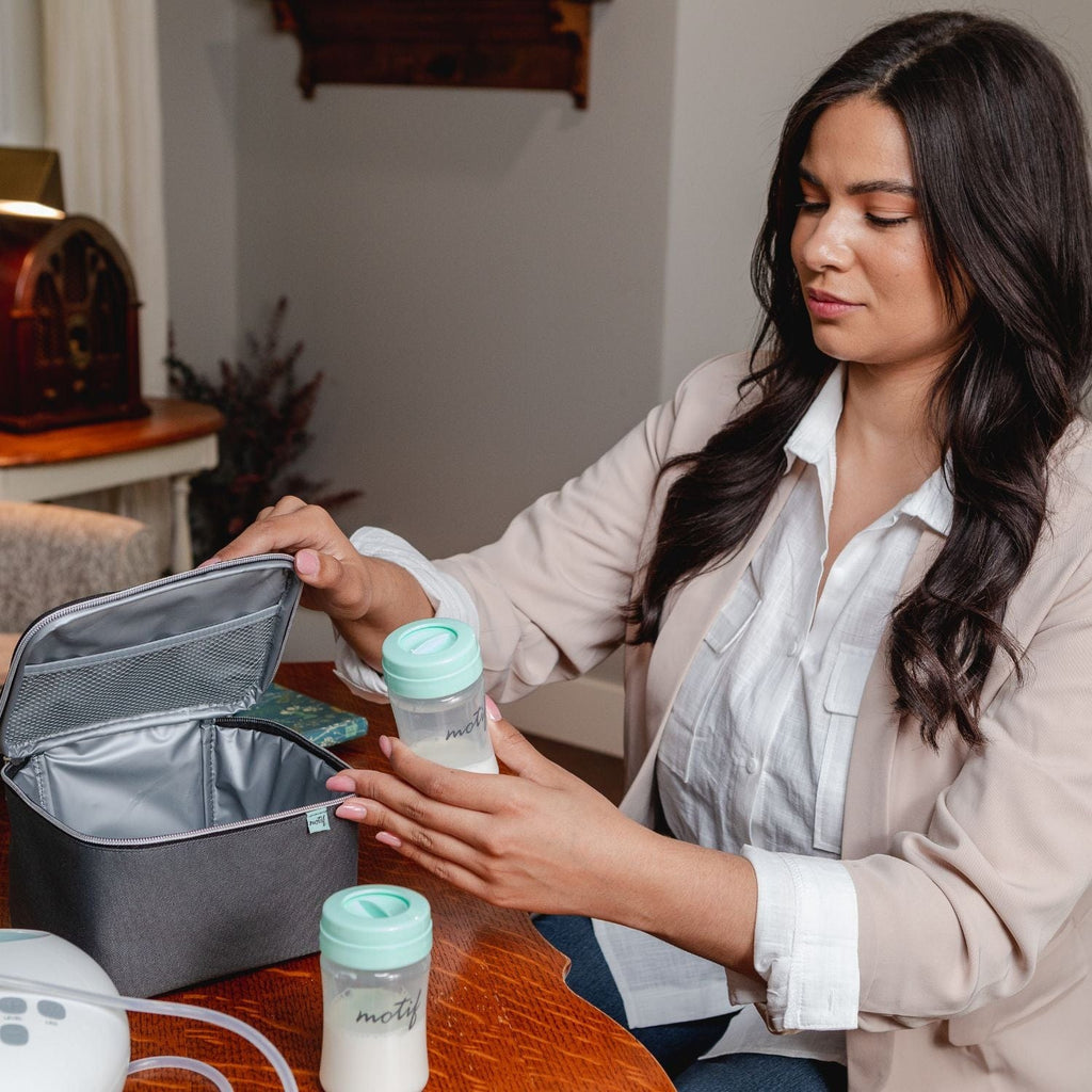 Motif Luna Maylilly Cooler Set - sold by Dansons Medical - Breast Pump Parts & Accessories manufactured by Motif Medical (MM)