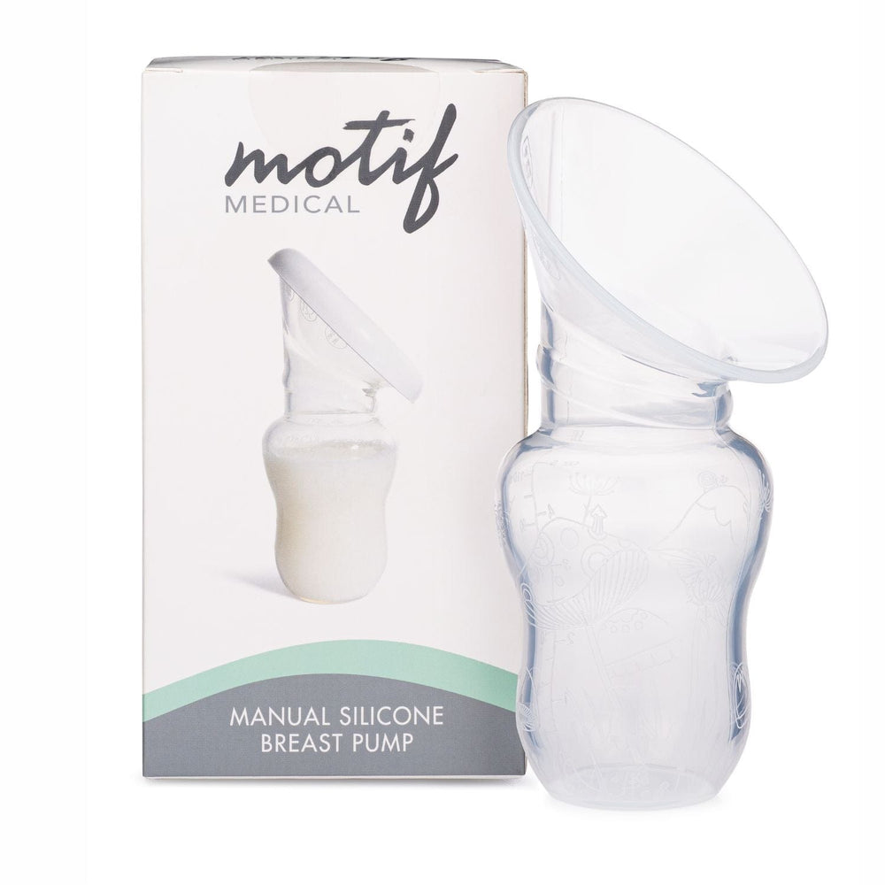 Motif Manual Silicone Breast Pump - sold by Dansons Medical - Breast Pumps manufactured by Motif Medical (MM)