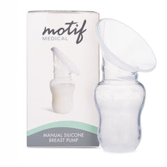 Motif Manual Silicone Breast Pump - sold by Dansons Medical - Breast Pumps manufactured by Motif Medical (MM)