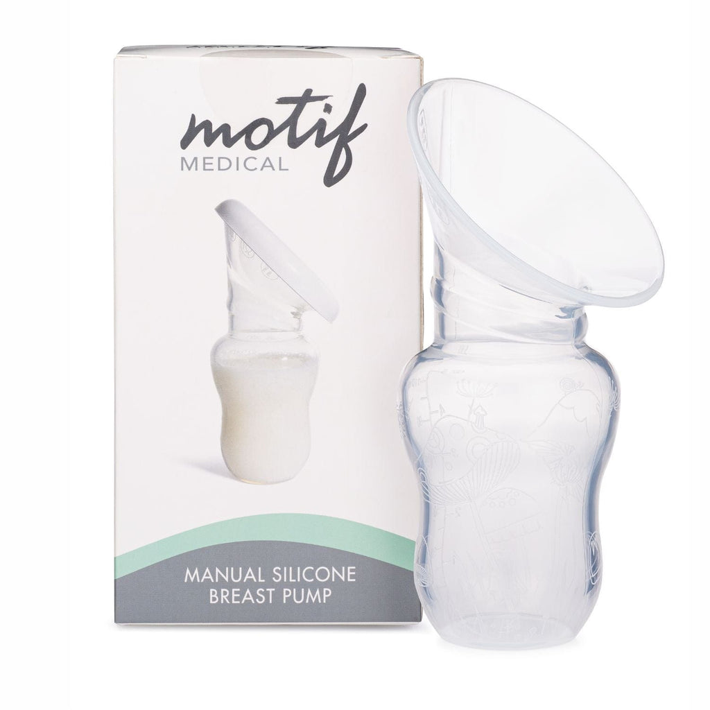 Motif Manual Silicone Breast Pump - sold by Dansons Medical - Breast Pumps manufactured by Motif Medical (MM)