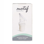 Motif Manual Silicone Breast Pump - sold by Dansons Medical - Breast Pumps manufactured by Motif Medical (MM)
