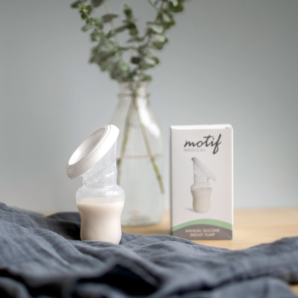 Motif Manual Silicone Breast Pump - sold by Dansons Medical - Breast Pumps manufactured by Motif Medical (MM)