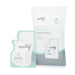 Motif Milk Storage Bags - sold by Dansons Medical - Bottle & Breastfeeding manufactured by Motif Medical (MM)